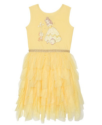 Платье-пачка без рукавов для маленьких девочек Disney Belle Magical Friends Disney