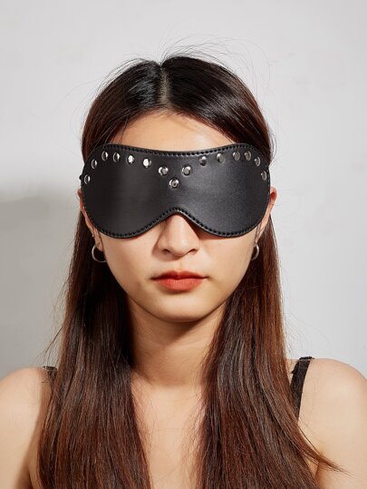 Карнавальная маска для глаз с заклепками SHEIN