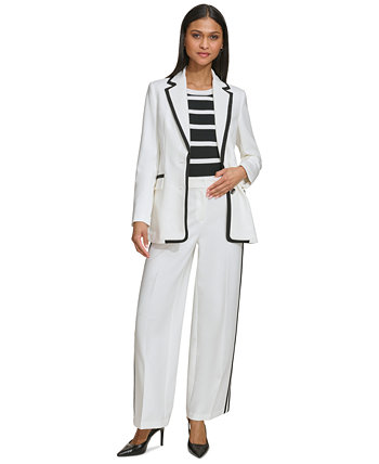 Женский пиджак с контрастной отделкой Karl Lagerfeld Paris