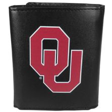 Men's Oklahoma Sooners Leather Tri-Fold Wallet Unbranded