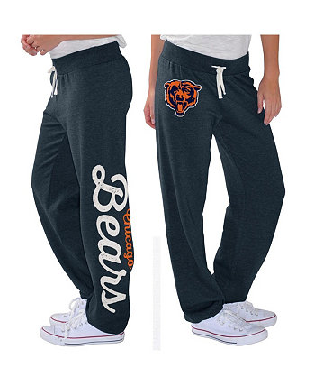 Женские темно-синие флисовые брюки Chicago Bears Scrimmage G-III
