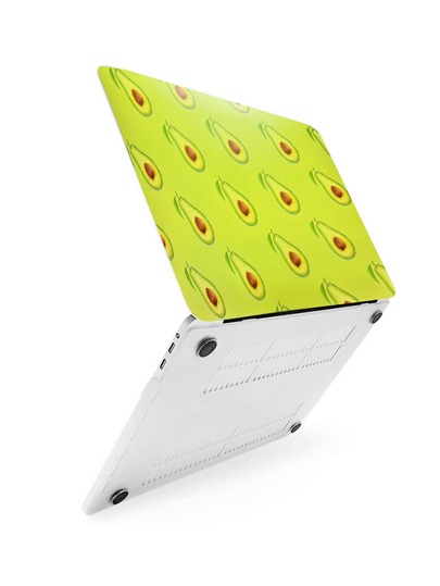 2шт Чехол ноутбука с узором авокадо совместимый с MacBook A1932 SHEIN