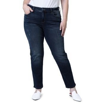 Mid-Rise Slim-Fit Jeans SLINK JEANS
