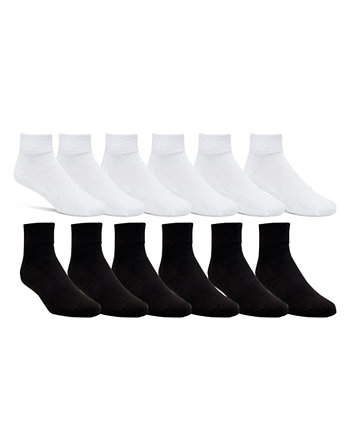 Комплект из 12 мужских носков до четверти от Finish Line Sof Sole