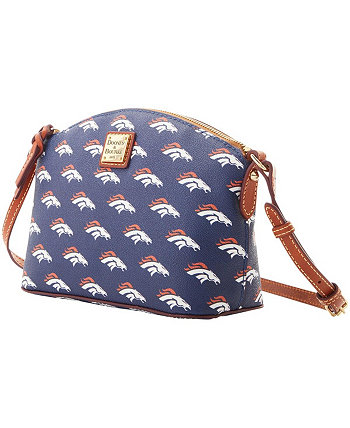 Женская сумка Denver Broncos Signature Suki через плечо с ремешком среднего размера Dooney & Bourke