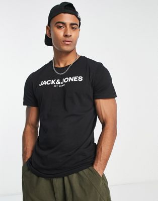 Черная футболка с логотипом Jack & Jones Jack & Jones