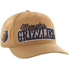 Men's '47 Tan Memphis Grizzlies Barnes Hitch Adjustable Hat Unbranded