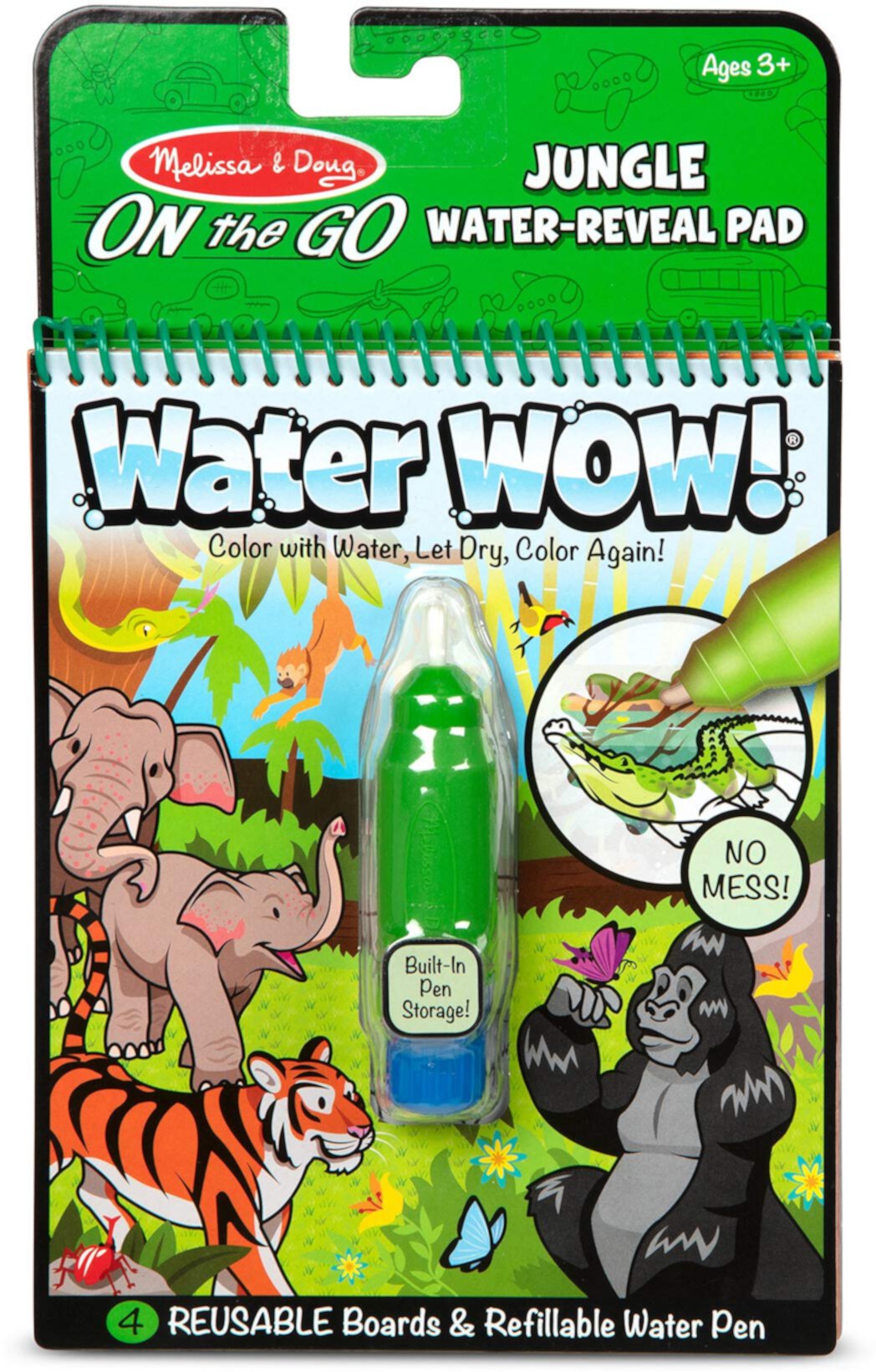 Water Wow - Подушечка для раскрытия воды в джунглях Melissa & Doug