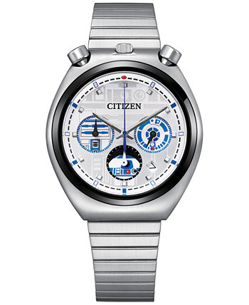 Мужские часы Star Wars R2-D2 с браслетом из нержавеющей стали 38 мм Citizen