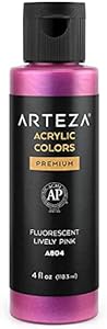 ARTEZA ARTZ-3673 Art-Paints, 120ml (4.04 fl oz), A700 Dreamy Lemon Yellow 4 ARTEZA