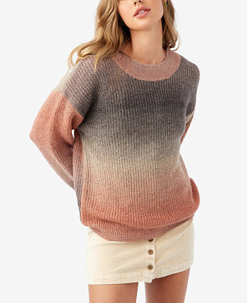 Разноцветный свободный пуловер с заниженными плечами для юниоров Billie O'Neill