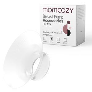 Momcozy Flange Insert 17mm for Momcozy M5, Original M5 Breast Pump Replacement Accessories, 1PC (17mm) Momcozy