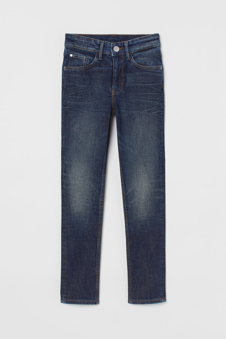Эластичные джинсы скинни H&M