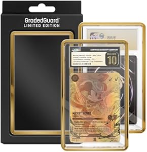 Graded Card Guard Case for Standard CGC Slab Case | Metallic Colors | High Gloss Finish | Stackable | Made to Fit CGC | Solid TPU and PC Design. (Gold) GradedGuard