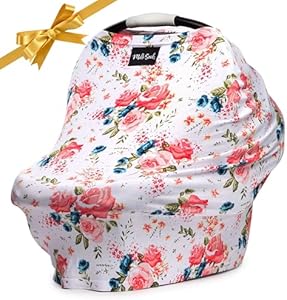 Milk Snob Original 5-in-1 Cover - Added Privacy for Breastfeeding, Baby Car Seat, Carrier, Stroller, High Chair, Shopping Cart, Lounger Canopy - Newborn Essentials, Nursing Top, Soho Milk Snob