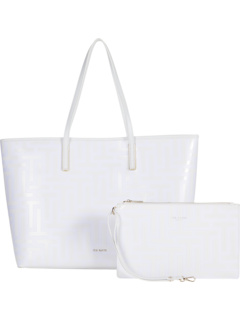 Тканевая сумка-шоппер с логотипом Eleenor T Ted Baker
