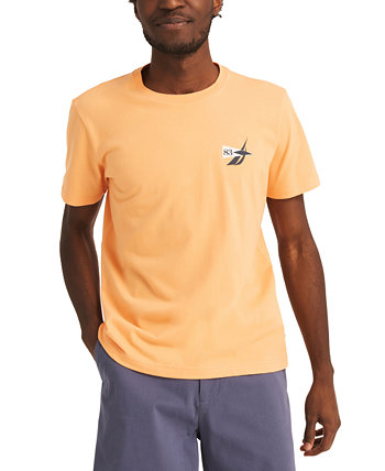 Мужская футболка классического кроя с графическим логотипом на спине Sail Away Nautica