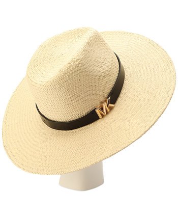 Женская соломенная шляпа с логотипом Karlie Michael Kors