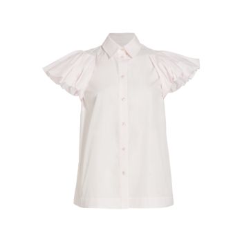 Puffed Cap-Sleeve Shirt Simone Rocha