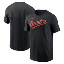 Men's Nike Black Baltimore Orioles Fuse Wordmark T-Shirt Nitro USA