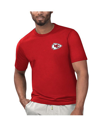 Мужская красная футболка Kansas City Chiefs с лицензией на охлаждение Margaritaville