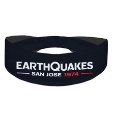 Черная охлаждающая повязка на голову с альтернативным логотипом San Jose Earthquakes Unbranded