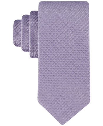 Men's Spencer Solid Grid Tie Calvin Klein