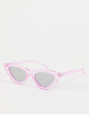 Розовые солнцезащитные очки «кошачий глаз» Jeepers Peepers Jeepers Peepers
