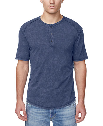 Мужская текстурированная футболка-хенли стандартного кроя Kitte Buffalo
