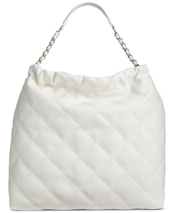 Kyliee Quilted Faux Leather Large Shoulder Bag, Created for Macy's I.N.C. International Concepts