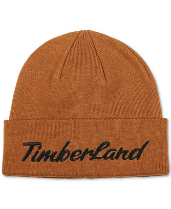 Мужская шапка-бини с вышитым логотипом на манжетах Timberland