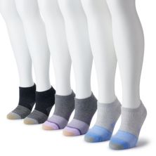 Women's GOLDTOE® 6-Pack Featherweight Eco-Cooling No-Show Socks GOLDTOE