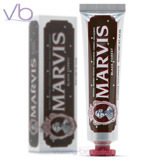 Marvis Amarelli Licorice | Rich and Creamy Toothpaste with Sweet Seductive Flavor, 85ml Marvis