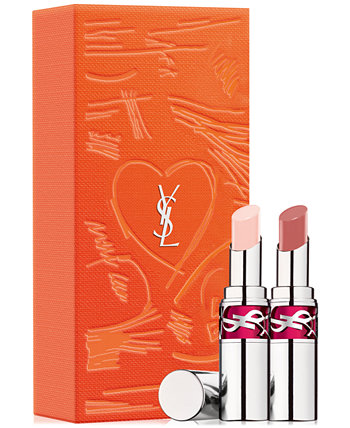 2 шт. Подарочный набор блесков для губ Candy Glaze Yves Saint Laurent