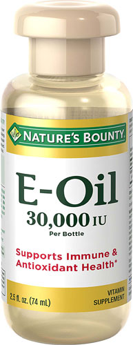 E-Oil — 30 000 МЕ — 2,5 жидких унции Nature's Bounty