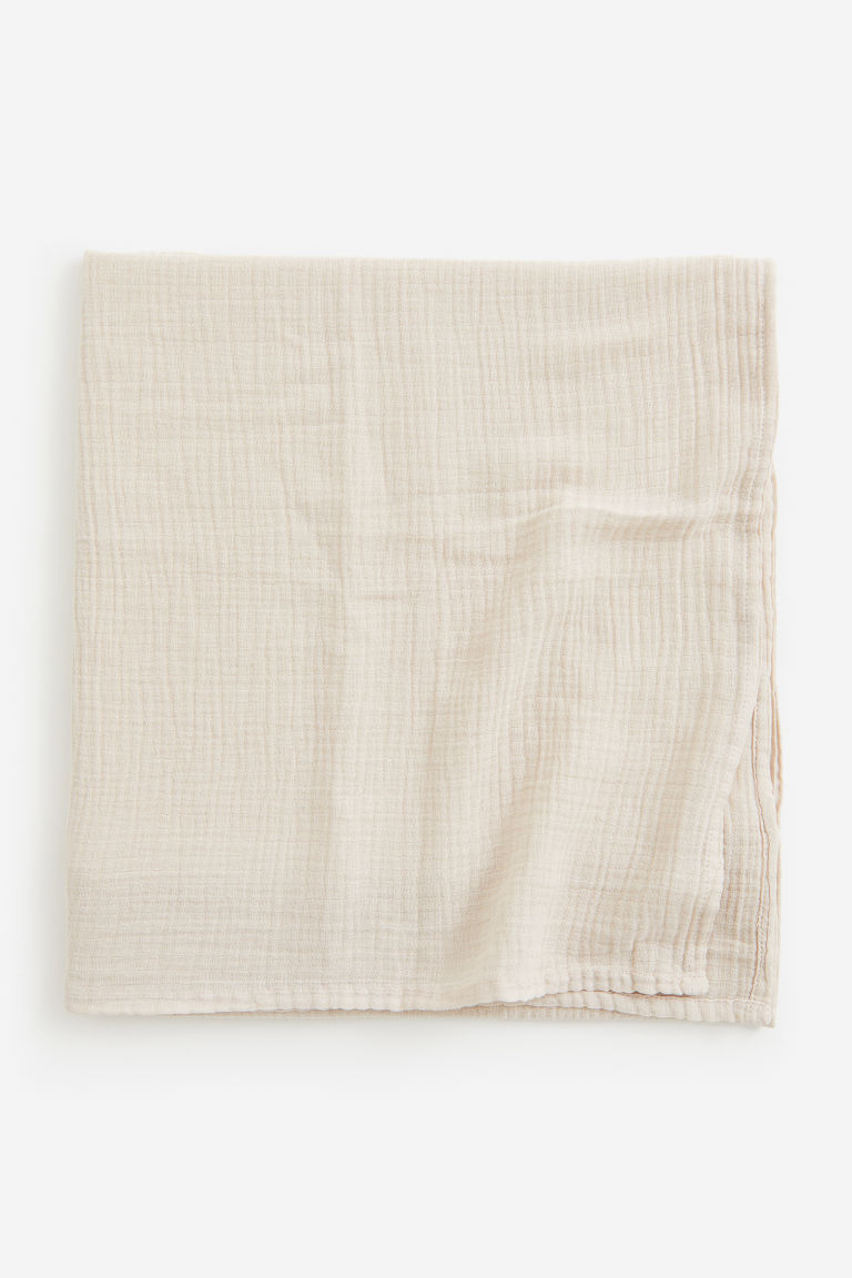 Комфортное одеяло из хлопкового муслина H&M