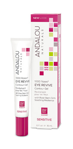 1000 Roses Eye Revive Контурный гель для чувствительной кожи — 0,6 жидк. унции Andalou Naturals