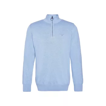 Cotton Half-Zip Sweater Barbour