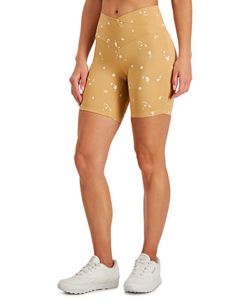 Women's Splash-Print Bike Shorts, Created for Macy's Jenni
