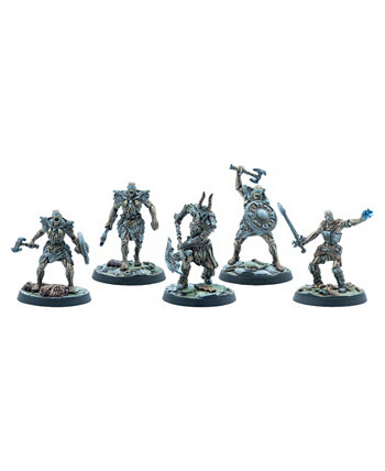 Elder ScRolls Call to Arms Draugr Ancients Expansion Figure Set, 5 Pieces Modiphius