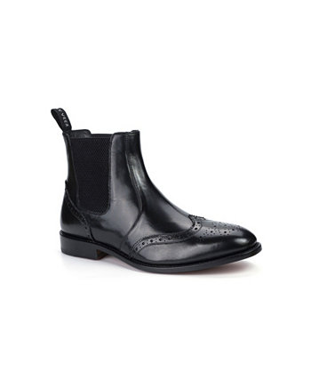 Мужские кожаные ботинки челси Carl Wingtip с застежкой-молнией Anthony Veer