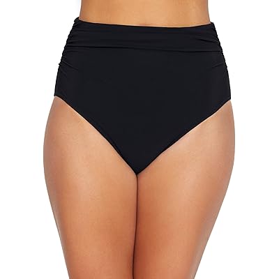 Women's Ruched Super High Waist Swimsuit Bottom Profile by Gottex