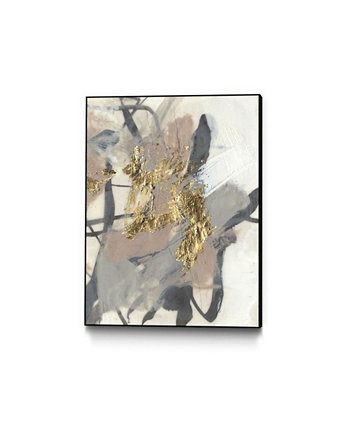 Холст 24 "x 18" Golden Blush II Art Block в рамке Giant Art