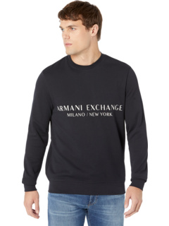 Толстовка с логотипом Milano/New York AX ARMANI EXCHANGE