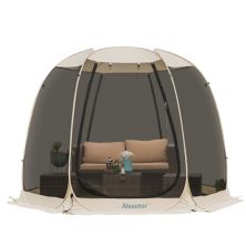 Alvantor Pop Up Screen Tent Camping Tent Canopy Gazebo 10'x10' Alvantor