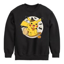 Boys 8-20 Pokemon Pikachu Moon Witch Fleece Sweatshirt Pokemon
