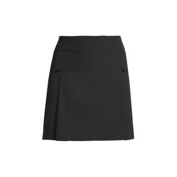 Button Merino Wool Tennis Skirt L'Etoile Sport