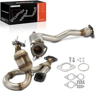 A-Premium Front Catalytic Converter Kit Direct-Fit Compatible with Chevrolet Malibu 2008-2012 & Pontiac G6 2007-2009 & Saturn Aura 2007-2009, 3.6L, EPA Compliant A-Premium