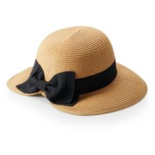 Женская соломенная шляпа LC Lauren Conrad с разрезом на спине LC Lauren Conrad