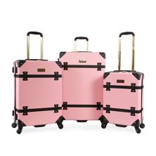Набор чемоданов Juicy Couture Kitra из 3 предметов с жестким бортом Juicy Couture